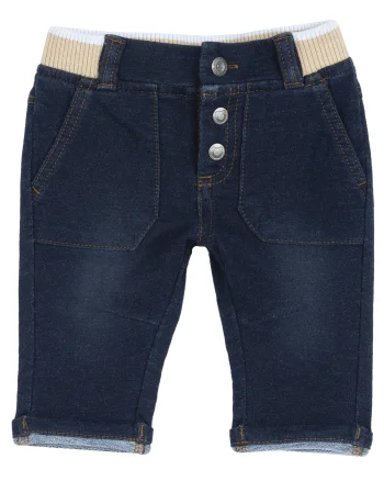 Pantaloni lungi copii Chicco, Albastru inchis, 00673-69MFCO