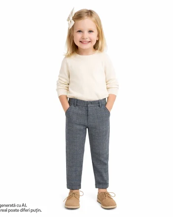 Pantaloni copii Chicco, gri inchis, 00036-69MC