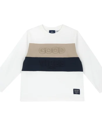 Bluza copii Chicco, alb, 00544-69MC