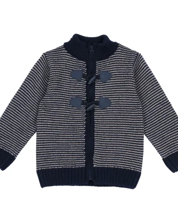 Cardigan copii Chicco tricotat, albastru inchis, 00550-69MC