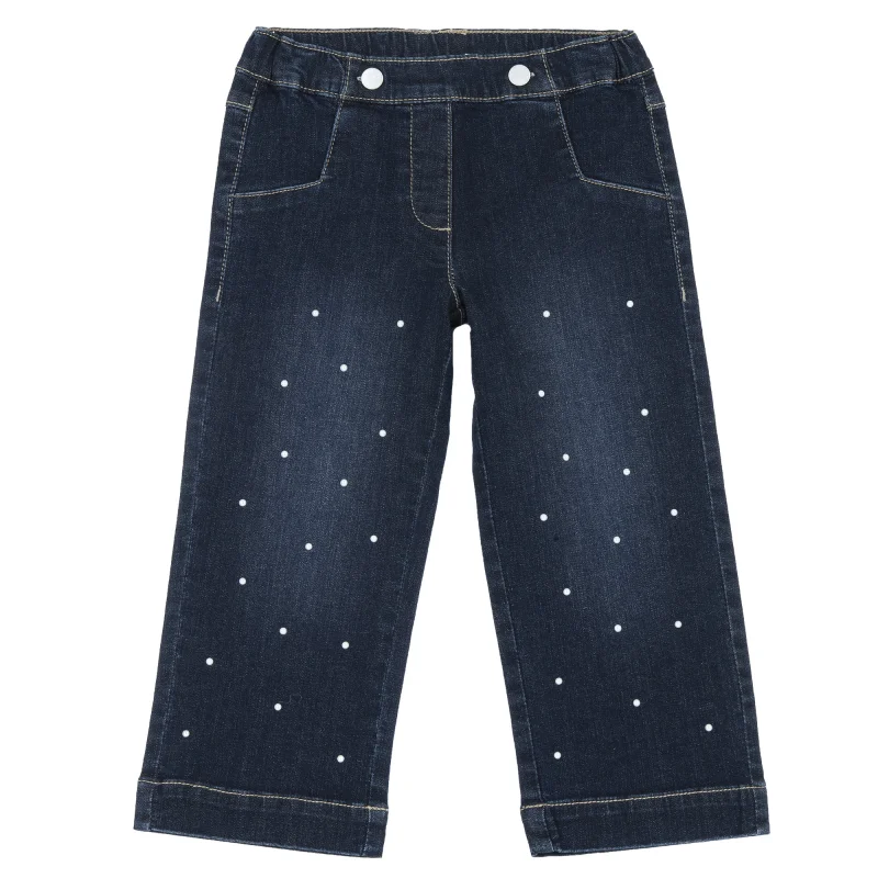 Pantaloni copii Chicco, albastru inchis, 00573-69MC