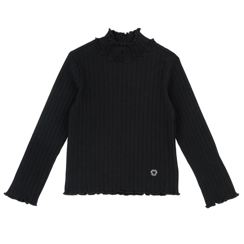 Bluza copii Chicco tricotata, negru, 00060-69MC