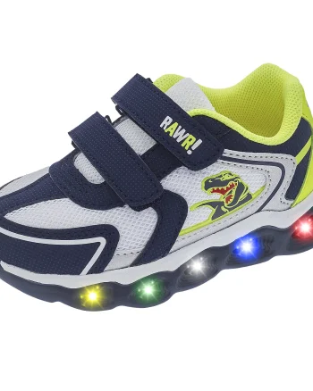 Pantofi sport copii cu luminite Chicco Cacao, Albastru Model, 71148-66P