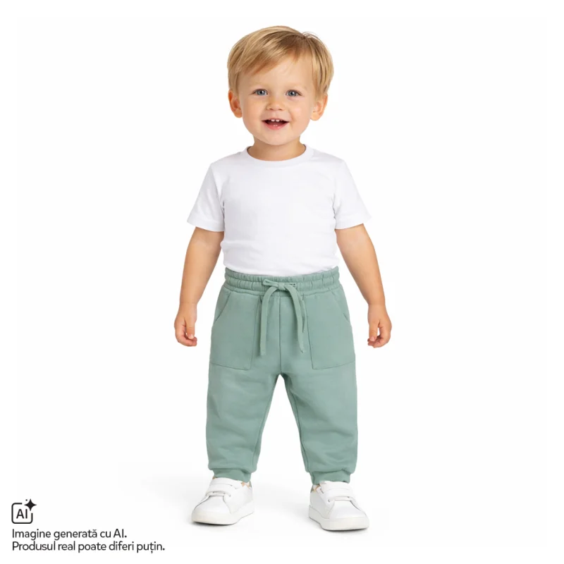 Pantaloni de trening pentru copii Chicco, Verde, 01893-70MC