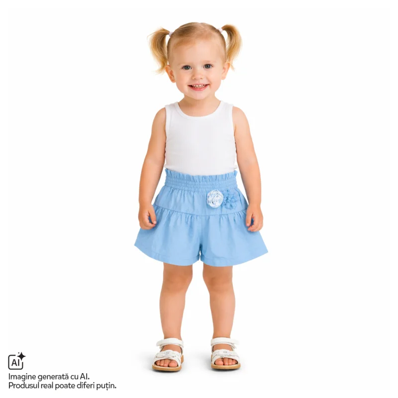 Pantaloni scurti pentru copii Chicco, Turcoaz, 01851-70MFCO