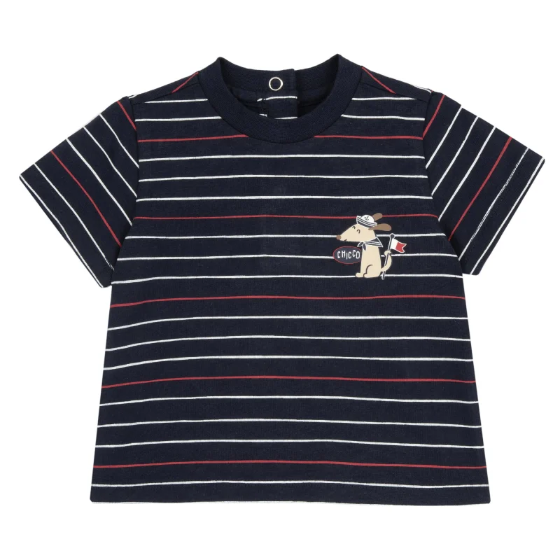 Tricou copii Chicco, Albastru, 01918-70MFCO