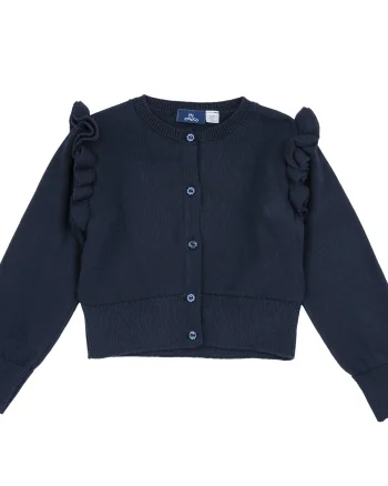 Cardigan copii Chicco tricotat, albastru inchis, 01226-70MC