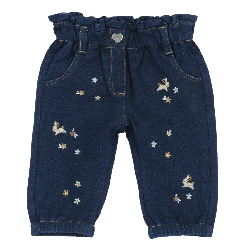 Pantaloni copii Chicco, Albastru, 02981-71MFCO