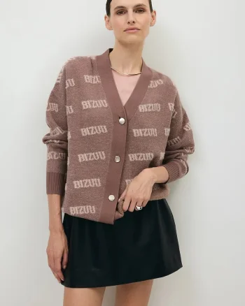 BIZUU  cardigan pentru femei cu vâscoză MYLES