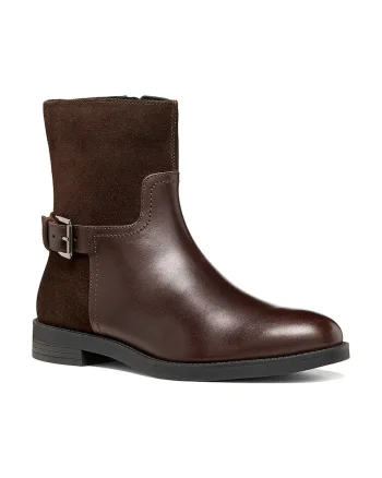 Geox  botine pentru femei din piele D ESMEENA