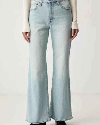 Levi's  blugi flared pentru femei RIBCAGE FLARE H226