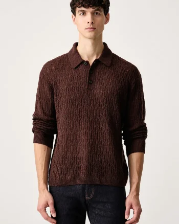 AllSaints  pulover pentru bărbați cu lână CYCLONE