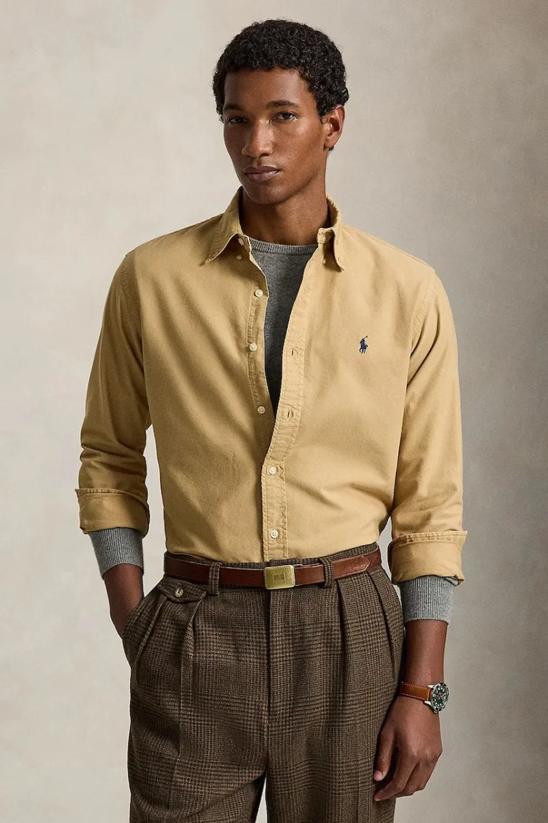 Polo Ralph Lauren  cămașă pentru bărbați din bumbac