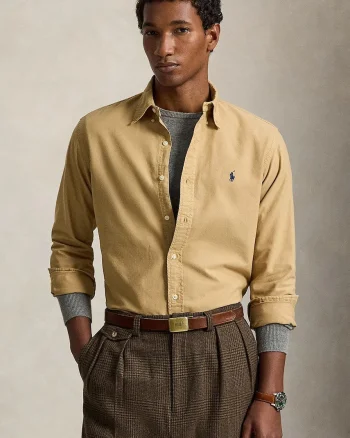 Polo Ralph Lauren  cămașă pentru bărbați din bumbac