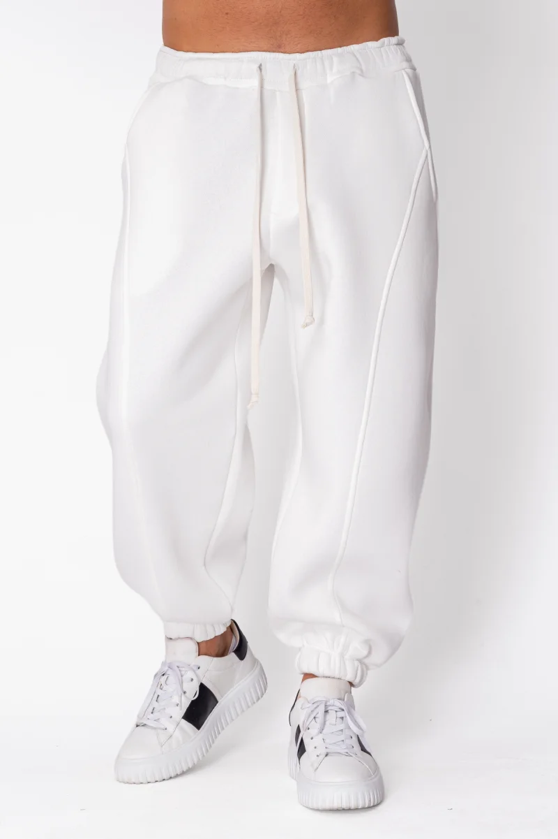 Pantaloni Urban Baggy Winter White