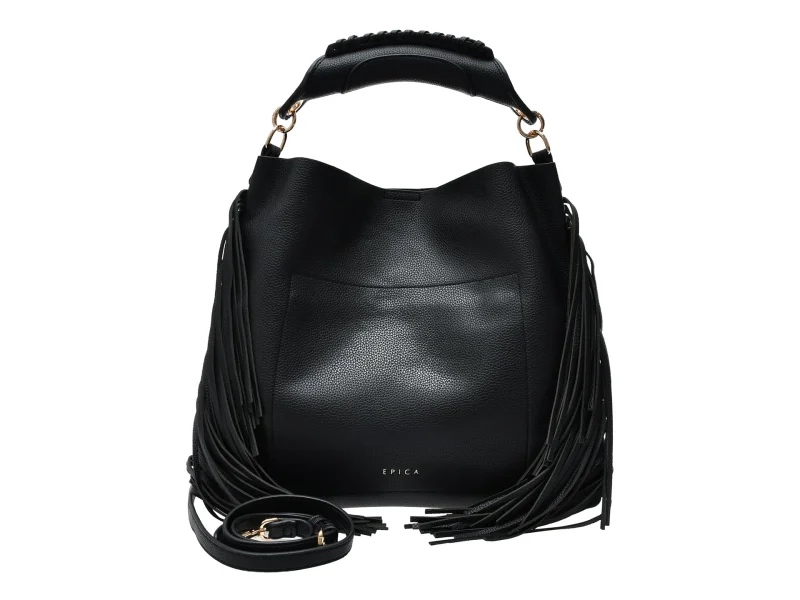 Geanta EPICA neagra, 5160, din piele ecologica