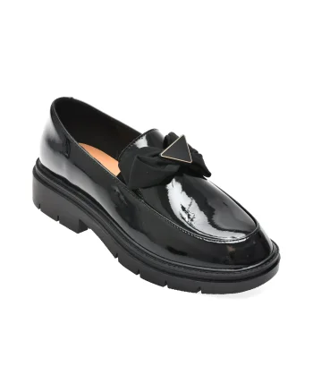 Mocasini FLAVIA PASSINI negri, WC50002, din piele naturala lacuita