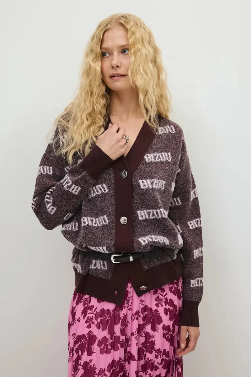 BIZUU  cardigan pentru femei cu vâscoză MYLES