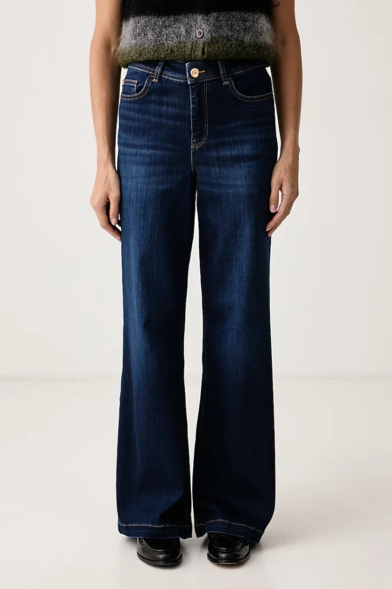 Mos Mosh  blugi wide leg pentru femei