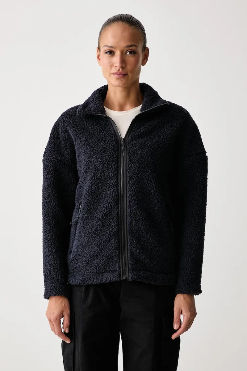 Jack Wolfskin  hanorac cu fermoar pentru femei din polar STONE LITE