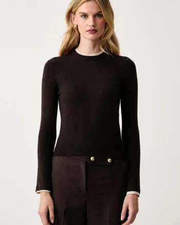 Armani Exchange  pulover pentru femei cu amestec de lână