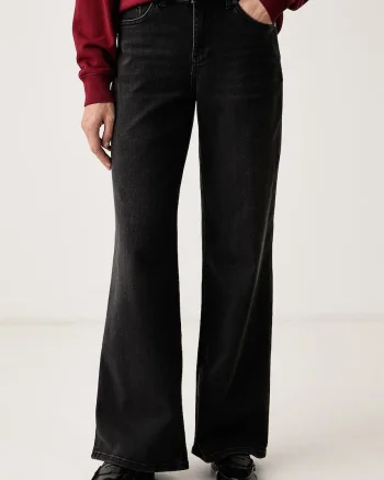 Mos Mosh  blugi wide leg pentru femei