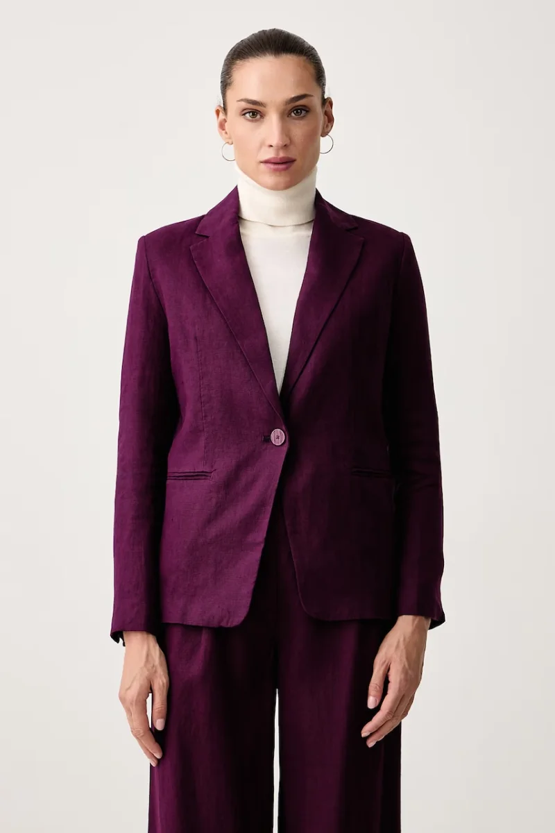 United Colors of Benetton  sacou pentru femei din in