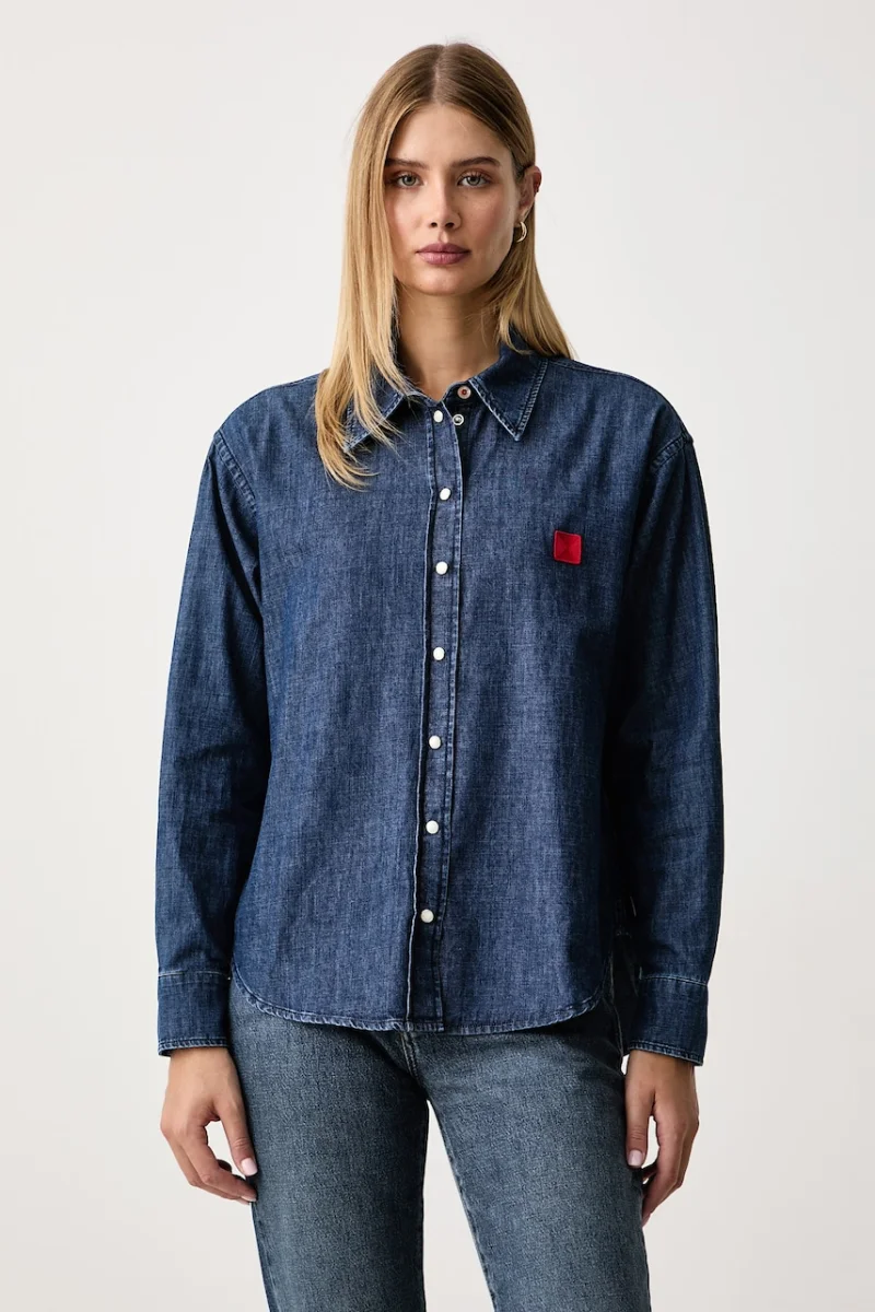Max&Co.  cămașă pentru femei din denim ULTIMO