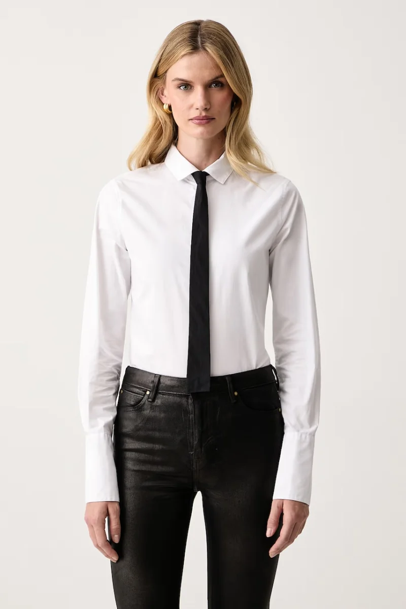 Armani Exchange  cămașă de damă din bumbac