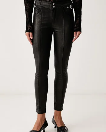Guess  pantaloni pentru femei ceruți SOFIA