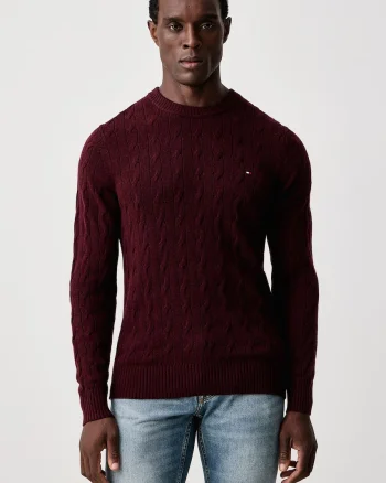 Tommy Hilfiger  pulover pentru bărbați din lână