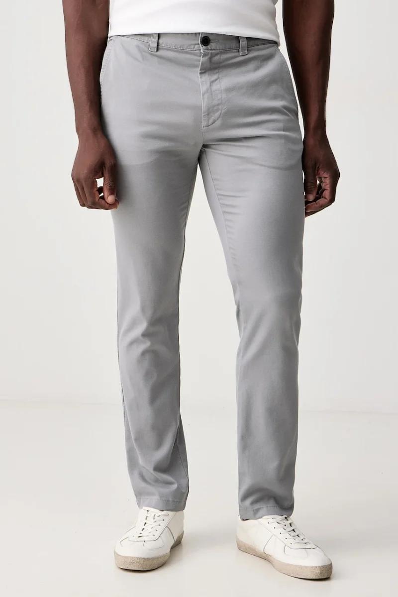 BOSS Orange  pentru bărbați din bumbac cu elastan Chino-Slim-2