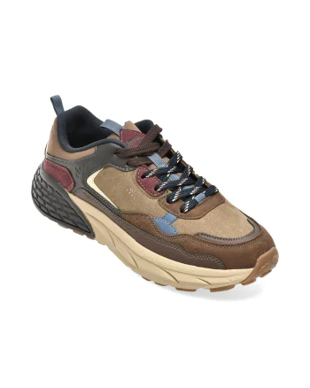 Pantofi sport JEEP gri, 62080, din piele ecologica