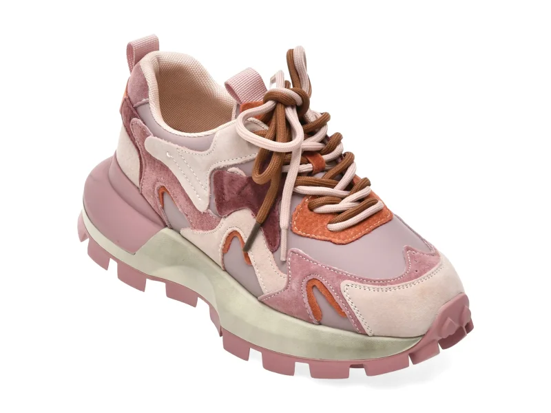 Pantofi sport GRYXX roz, 6782, din piele ecologica