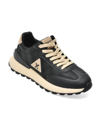 Pantofi sport GRYXX negri, 77056, din piele ecologica