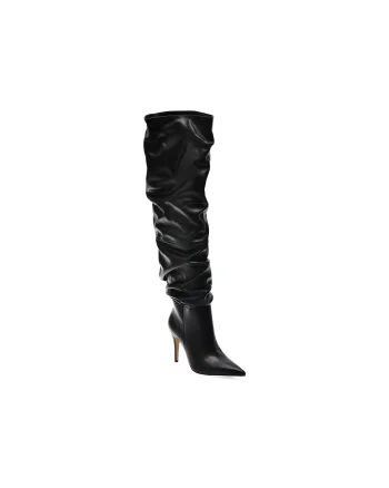 Cizme elegante ALDO negre, HOLIIS 009, din piele ecologica