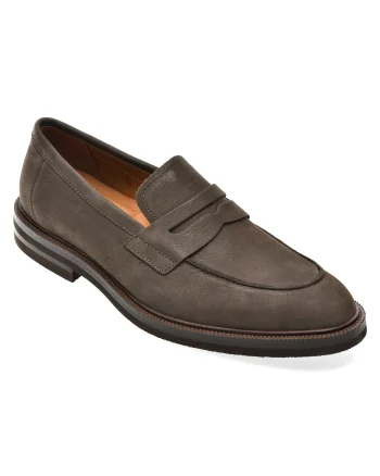 Mocasini eleganti ALDO maro, FENSON 227, din piele intoarsa