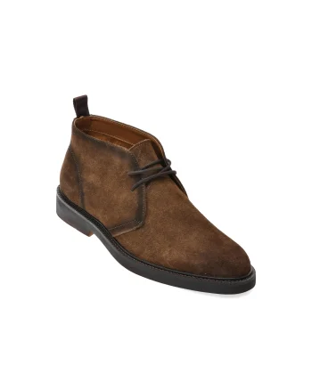 Ghete elegante ALDO maro, TOMASI 200, din piele intoarsa