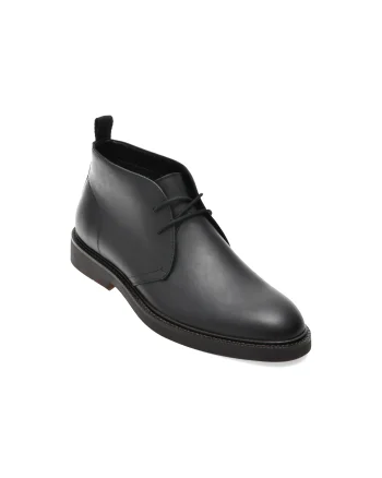 Ghete elegante ALDO negre, TOMASI 001, din piele naturala