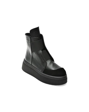 Ghete GRYXX negre, 2361007, din piele naturala