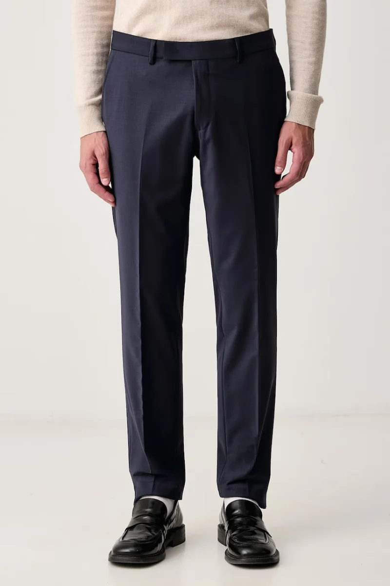 Karl Lagerfeld  pantaloni de costum pentru bărbați cu lână