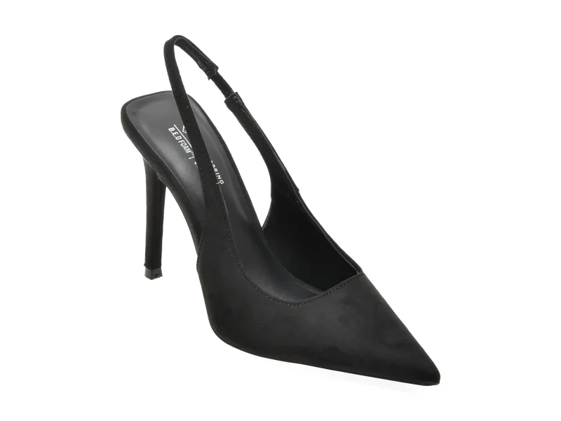 Pantofi eleganti CALL IT SPRING negri, DANIELLAA 001, din material textil