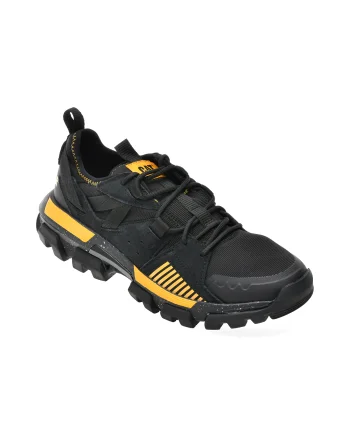 Ghete CATERPILLAR negre, RAIDER SPORT, din material textil si piele naturala