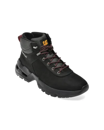 Ghete CATERPILLAR negre, SURGE HIKER, din piele naturala