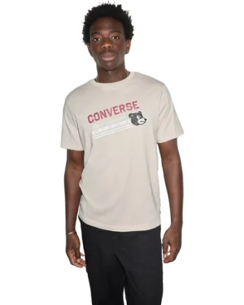 Tricou barbati Converse Fighting Bear Tee CVM6T544-ECR