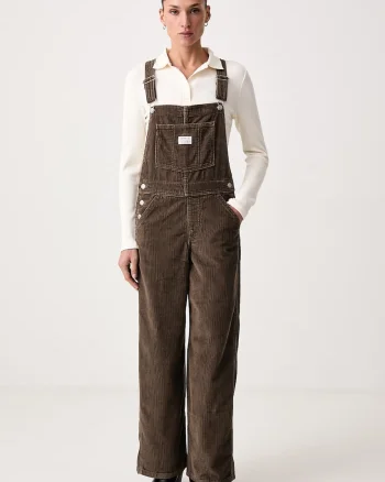 Levi's  salopetă din catifea reiată pentru femei FL BAGGY OVERALL