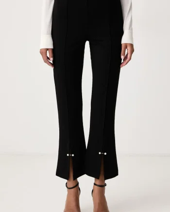 Twinset  pantaloni pentru femei cu vâscoză