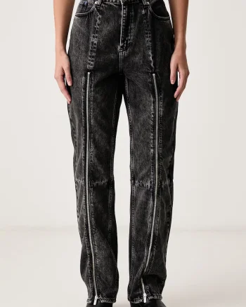 Karl Lagerfeld Jeans  blugi straight pentru femei