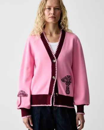 Never Fully Dressed  cardigan pentru femei cu vâscoză