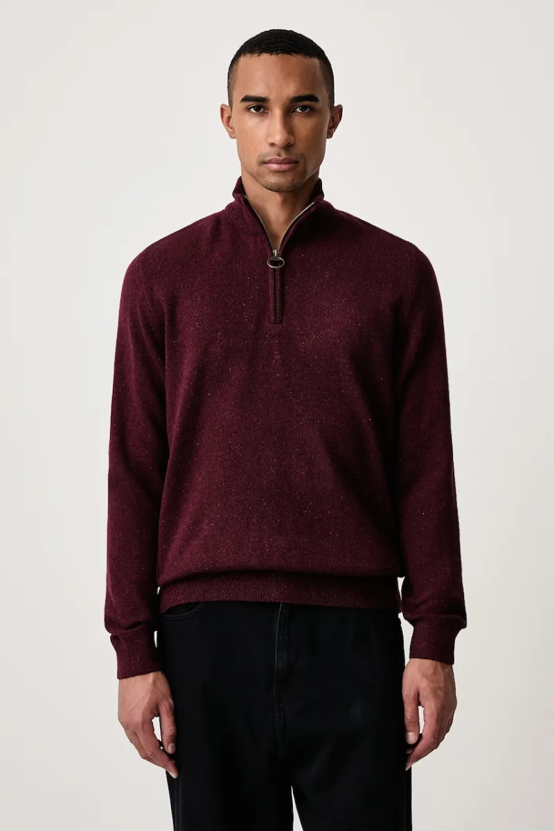 Barbour  pulover pentru bărbați cu lână TISBURY